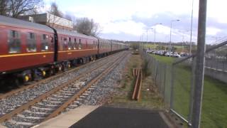 preview picture of video 'Deltic 55002 - The Kings Own Yorkshire Light Infantry - Markinch Railway Station - Part 2'