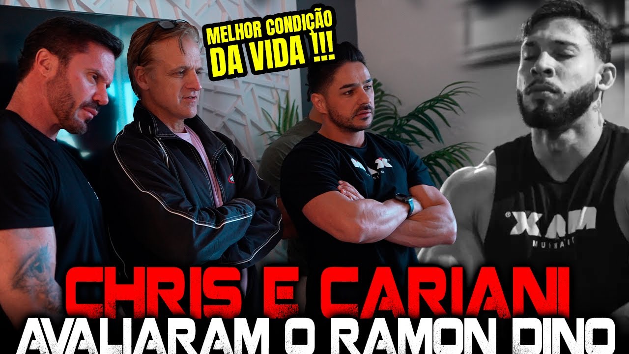 REAÇÃO DO CHRIS ACETO AO AVALIAR RAMON DINO - 2 DIAS PARA O MR. OLYMPIA 2023