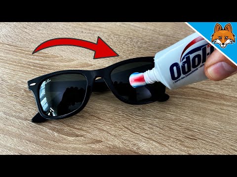Verteile ZAHNPASTA auf deiner Sonnenbrille und STAUNE WAS PASSIERT 💥 (überraschend) 🤯