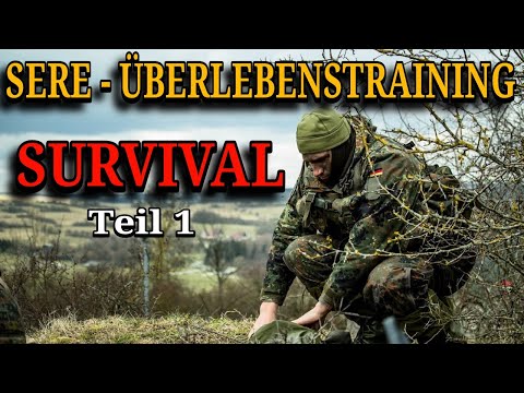 SURVIVAL | SERE Training [deutsch] Teil 1 - Überlebenstraining in den Alpen