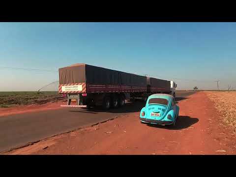 Caminhão carregado de açúcar da usina bazan cidade Pontal São Paulo