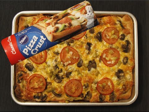 How to make Homemade Pizza using Pillsbury Pizza Crust