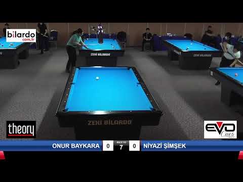 ONUR BAYKARA & NİYAZİ ŞİMŞEK Bilardo Maçı - 