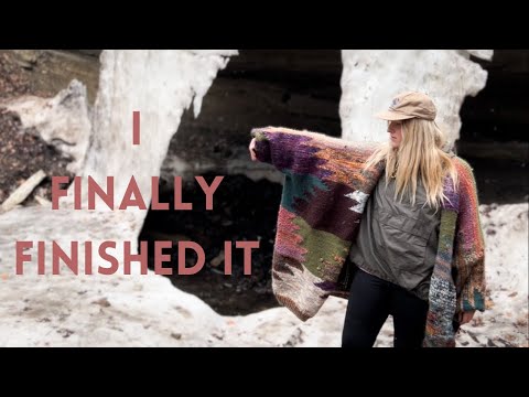 Ep. 17 - knitting a giant intarsia sweater and 4 other finished objects