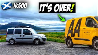 The Nc500 nightmare: STRANDED in the middle of nowhere!