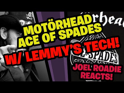 Motörhead - Lemmy's Roadie reacts to ACE OF SPADES Official Video!