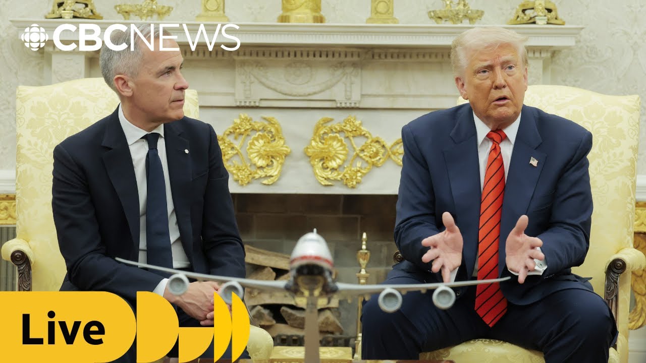 Carney meets with Trump at White House | CBC News Special Coverage