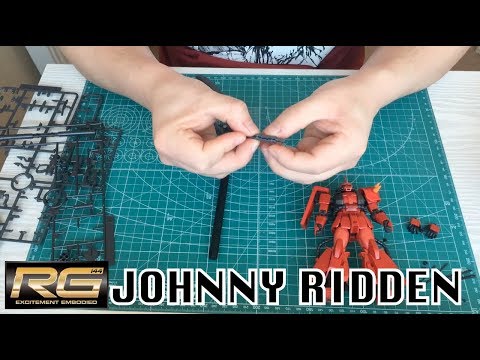 RG Johnny Ridden's Zaku Time Lapse Build