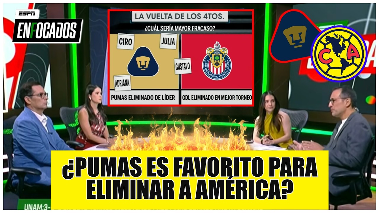 PUMAS SACARÁ SUS GARRAS, será más ofensivo. Sería un FRACASO si es ELIMINADO vs AMÉRICA | Enfocados