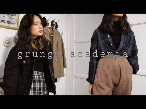 Grunge Academia Outfit Ideas