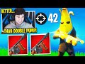 Bugha Finds *MYTHIC* DRUM GUN in Season 2 and DOMINATES.. (Fortnite)