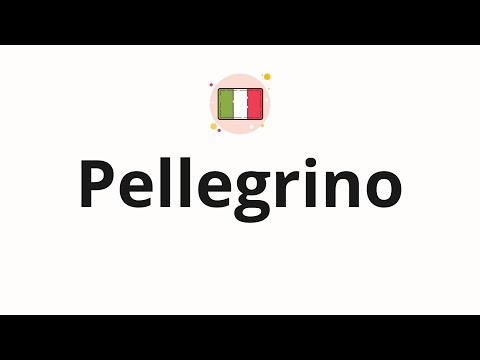 How to pronounce Pellegrino
