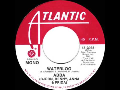 1974 ABBA - Waterloo (mono radio promo 45)