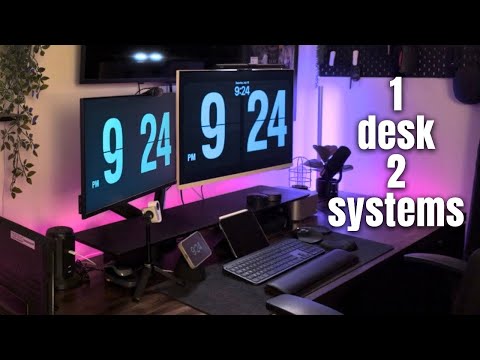 2025 Hybrid Desk Setup | Simple Mac & Windows Workstation You Need to Try