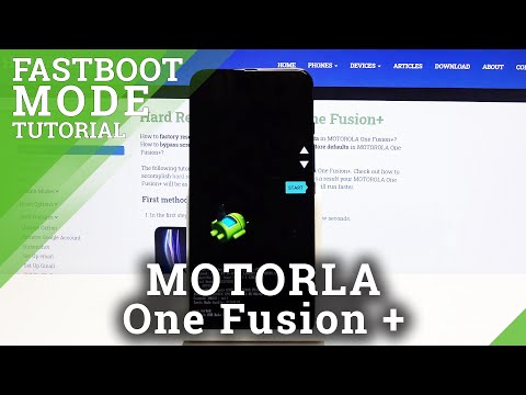 How to Enter Bootloader Mode on Motorola One Fusion+ - Fastboot Mode