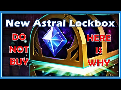NEW Unique Lockbox - Do NOT Buy - Opening 500 - 50 million AD - M19 Neverwinter