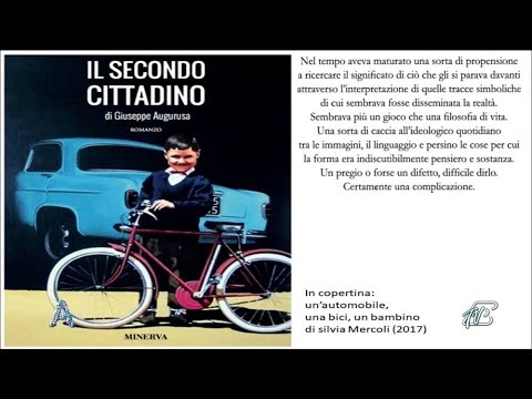 ANGOLI 21/9/2021: "IL SECONDO CITTADINO" - IL NUOVO ROMANZO DI GIUSEPPE AUGURUSA