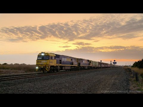 Pacific National 5PM5 Louvre Vans & Container Freight  (28/2/2021) - PoathTV Australian Trains