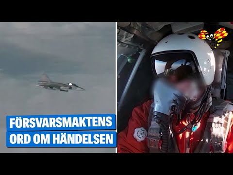 Här går Sverige upp och möter ryska bombplanet