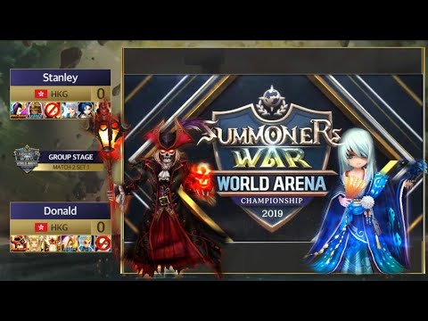 SWC APC Group D| Stanley vs Donald - Summoners War
