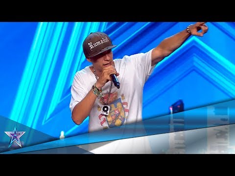 Un RAPERO RUMANO canta a la IDENTIDAD ESPAÑOLA | Audiciones 5 | Got Talent España 5 (2019)