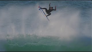 First Surf at Pumping Jefferys Bay with my Big Wave friends!