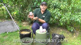 preview picture of video 'Carp Fishing Bait with Derek Ritchie on Carp Fishing Holidays in France'