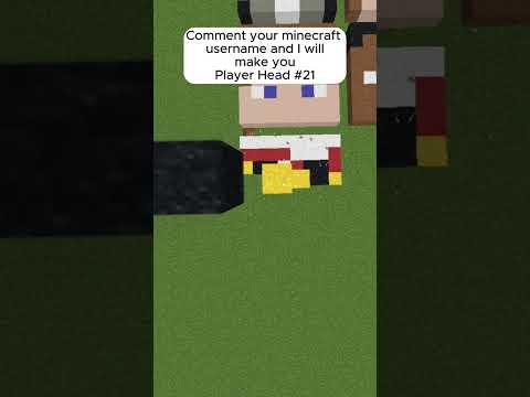 Insane Player Head 21 Minecraft Short