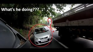 preview picture of video 'How not to Overtake | Stupid Drivers en route | Wayanad Churam | Lakkidi'