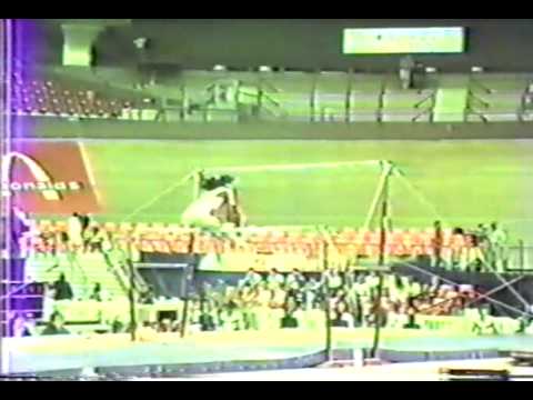 10th T JPN Maiko Morio UB - 1985 World Gymnastics Championships 9.225