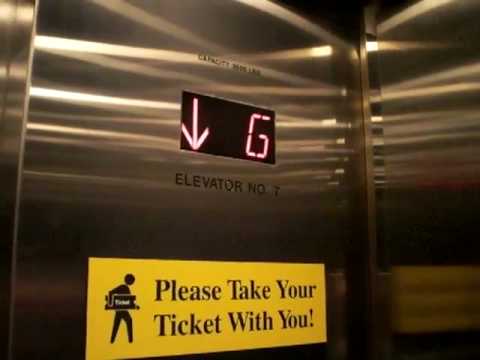 Otis Traction Parking Elevators at Water Tower Place Chicago