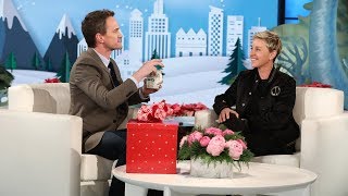 Neil Patrick Harris’ Magic Trick Blows Ellen’s Mind video