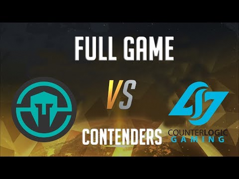 Immortals vs CLG Full Game - Semifinals Bo3 - NA Overwatch Contenders Season Zero