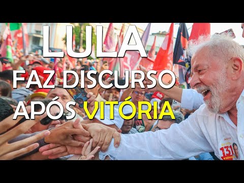 Presidente LULA faz DISCURSO após VENCER as ELEIÇÕES 2022