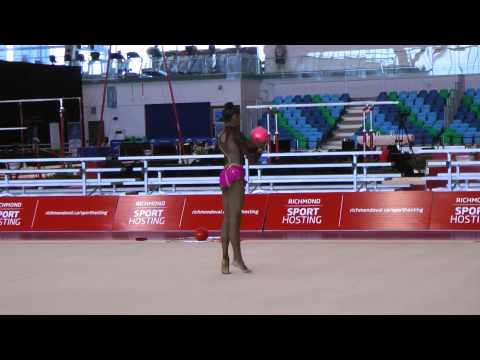 Nastasya Generalova - Ball - 2014 Pacific Rim Championships Event Finals