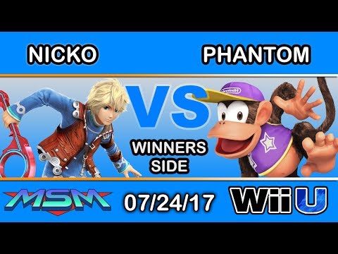 MSM 106 - FAD | Nicko (Shulk) Vs. Phantom (Diddy Kong) Winners Side