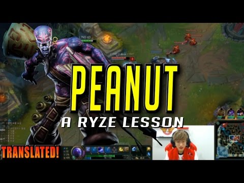 A Ryze Lesson - SKT Peanut's Stream Highlights (Translated)