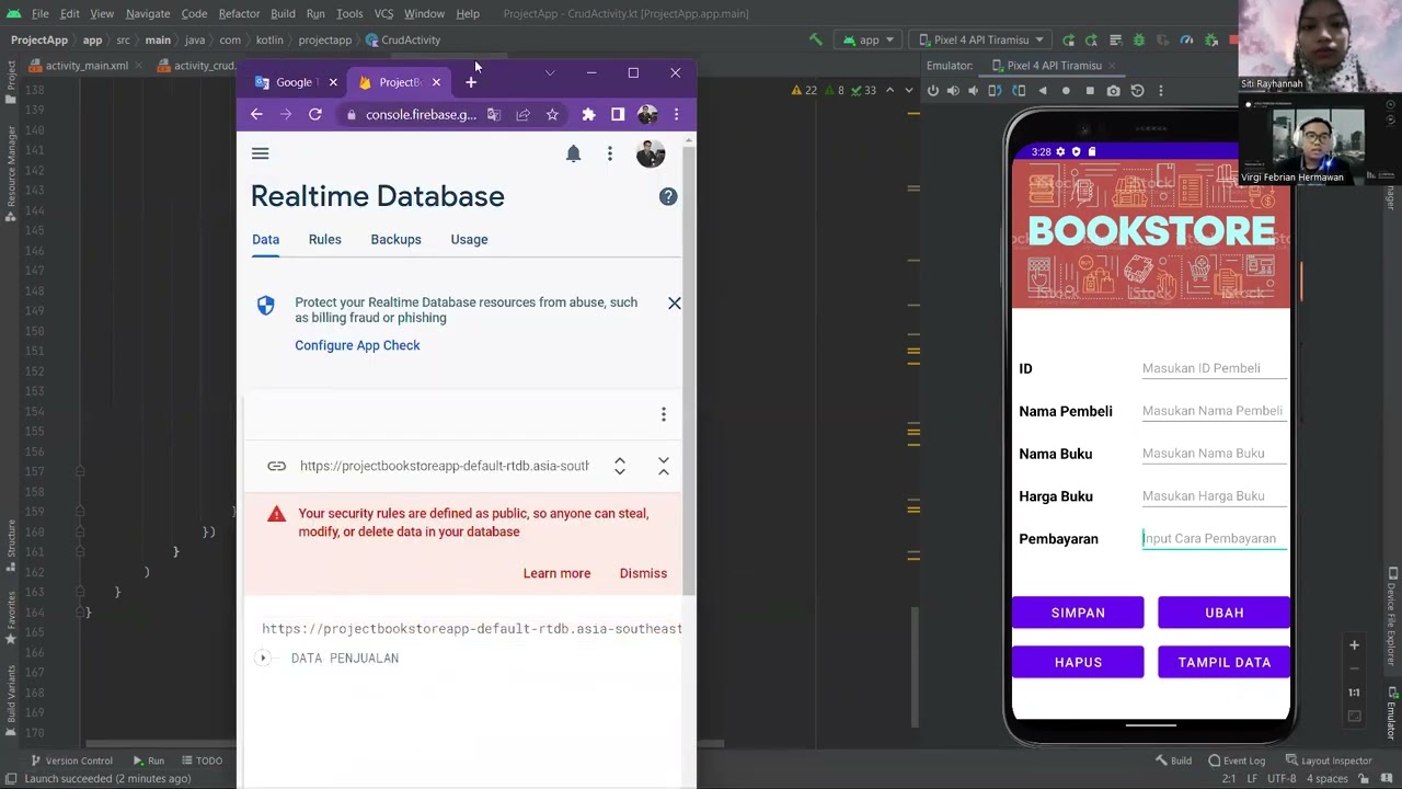 CRUD Book Store Management Application