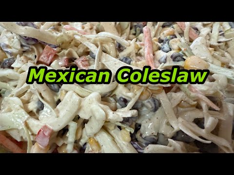 Mexican Coleslaw Recipe - Twisted Mikes