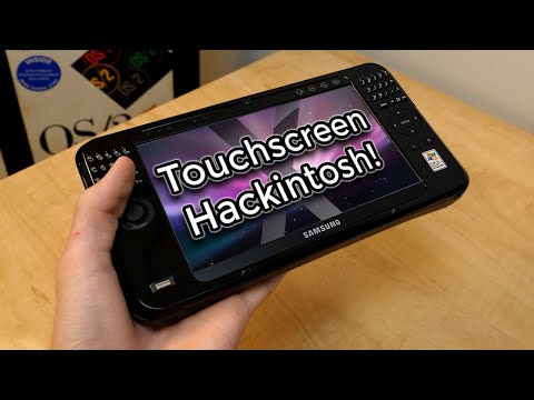 Turning the Samsung Q1 Ultra into a Custom Touchscreen Hackintosh