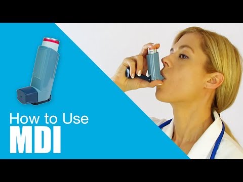 How to use Metered Dose Inhaler (MDI)