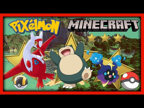 ¡EPISODIO ÉPICO! CAPTURO A SNORLAX 😍 Y 2 LEGENDARIOS: COSMOG 😍 LATIAS 😍 PIXELMON - MINECRAFT