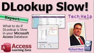 What to do if DLookup is Slow in your Microsoft Ac
