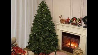 🎅 Super easy to assemble Christmas trees with lights to enhance the festive atmosphere!