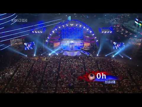 100629 SNSD -Oh! @ KBS2 South Africa Republic Team Welcome Party