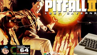 PITFALL II: LOST CAVERNS – Commodore 64 (1984) | David Crane's Classic Jungle Adventure