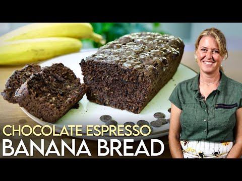 Next-Level Chocolate Espresso Banana Bread (Plant-Based & Easy!) #glutenfree #vegan