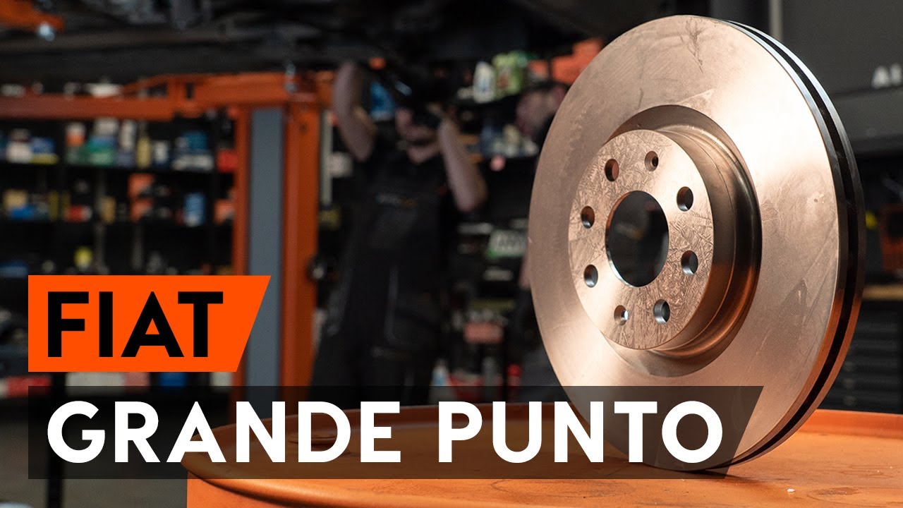 Как се сменят предни спирачни дискове на Fiat Punto 199 – Ръководство за смяна
