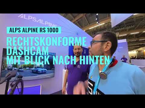 ALPS ALPINE RS 1000 Fahrrad-Dashcam und mehr - sogar rechtskonform?