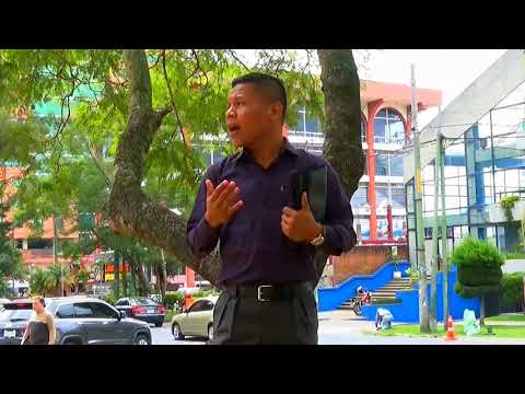 Cantante Benjamin Juc  solo Cristo por su gracia me salvo video clip 3